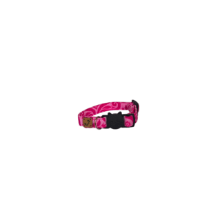 Collar gato fucsia mandala
