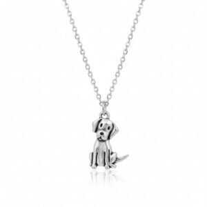 Collar perro en relieve
